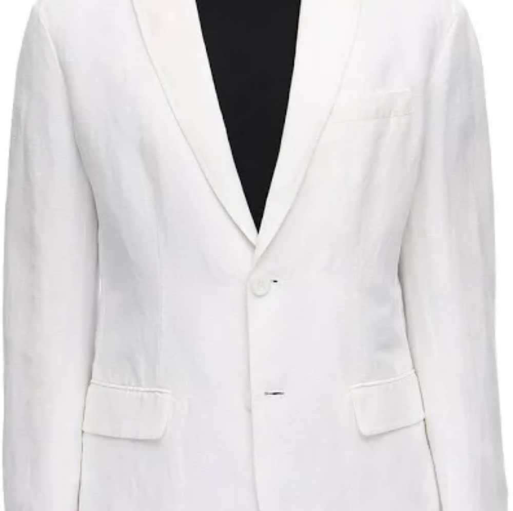 Armani Jeans White Blazer